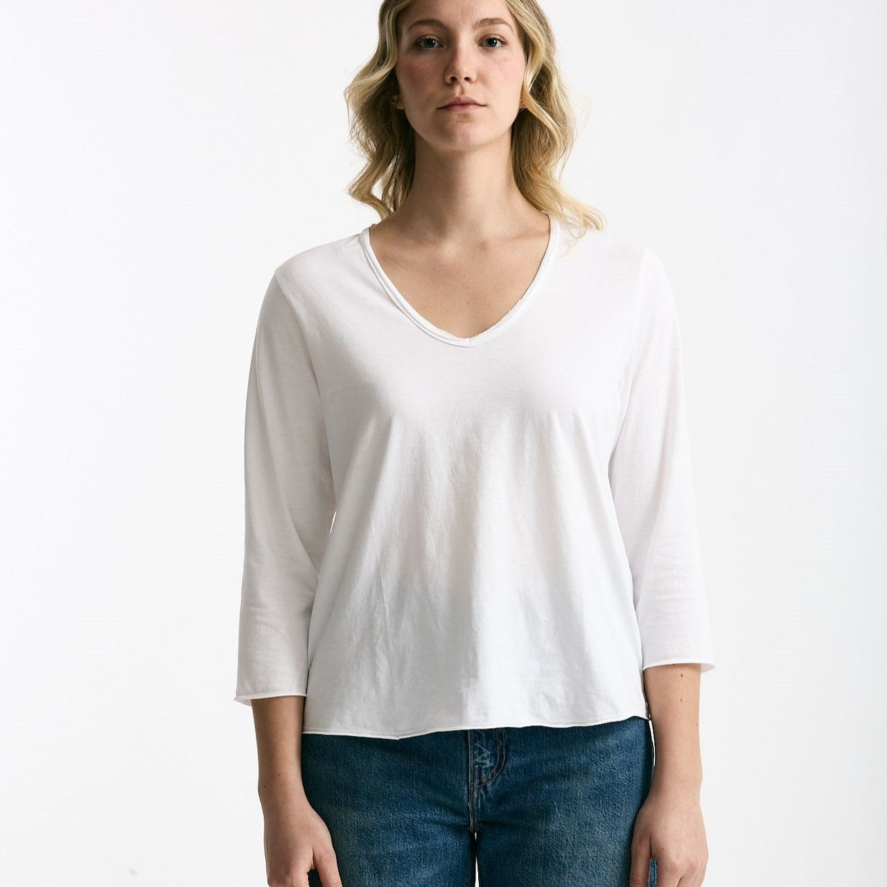 T-shirt in cotone LIO bianco donna Anonym apparel - 7