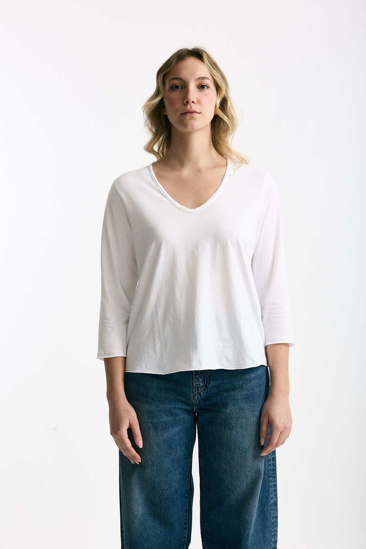 T-shirt in cotone LIO bianco donna Anonym apparel - 2
