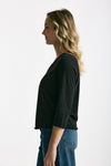 T-shirt in cotone LIO nero donna Anonym apparel - 2
