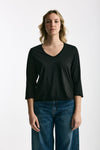 T-shirt in cotone LIO nero donna Anonym apparel - 1