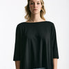 T-shirt ampia RITA nero donna Anonym apparel - 5