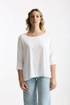 T-shirt ampia RITA bianco donna Anonym apparel - 1
