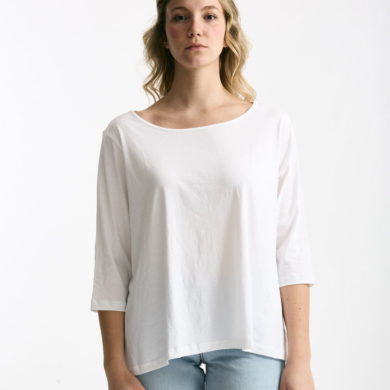 T-shirt ampia RITA bianco donna Anonym apparel - 5