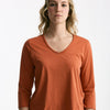 T-shirt in cotone LIO arancio donna Anonym apparel - 6