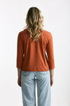 T-shirt in cotone LIO arancio donna Anonym apparel - 2