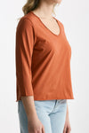 T-shirt in cotone LIO arancio donna Anonym apparel - 3