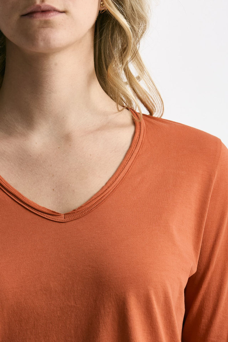 T-shirt in cotone LIO arancio donna Anonym apparel - 4