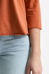 T-shirt in cotone LIO arancio donna Anonym apparel - 5