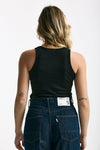 Top in cotone COLETTE nero donna Anonym apparel - 3