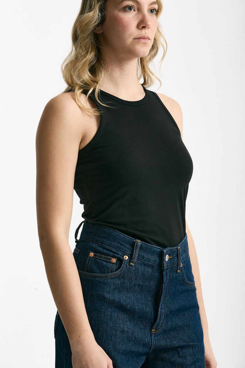 Top in cotone COLETTE nero donna Anonym apparel - 4