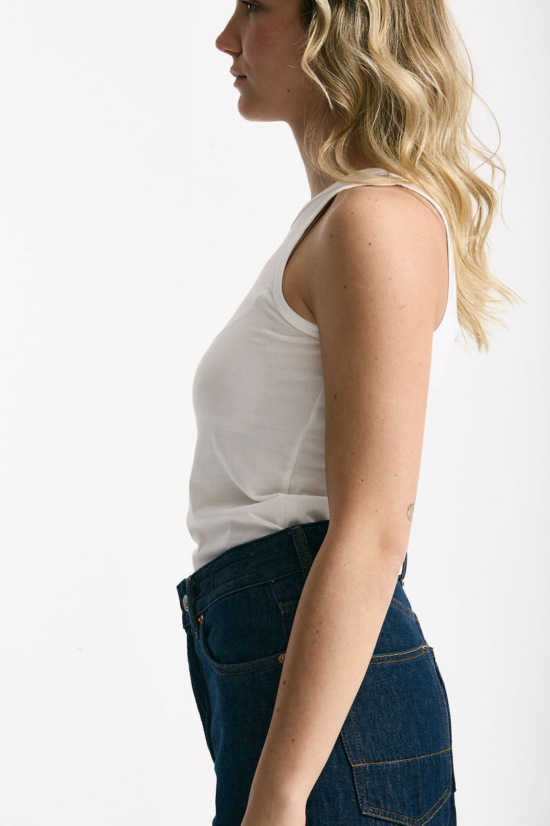 Top in cotone COLETTE bianco donna Anonym apparel - 4
