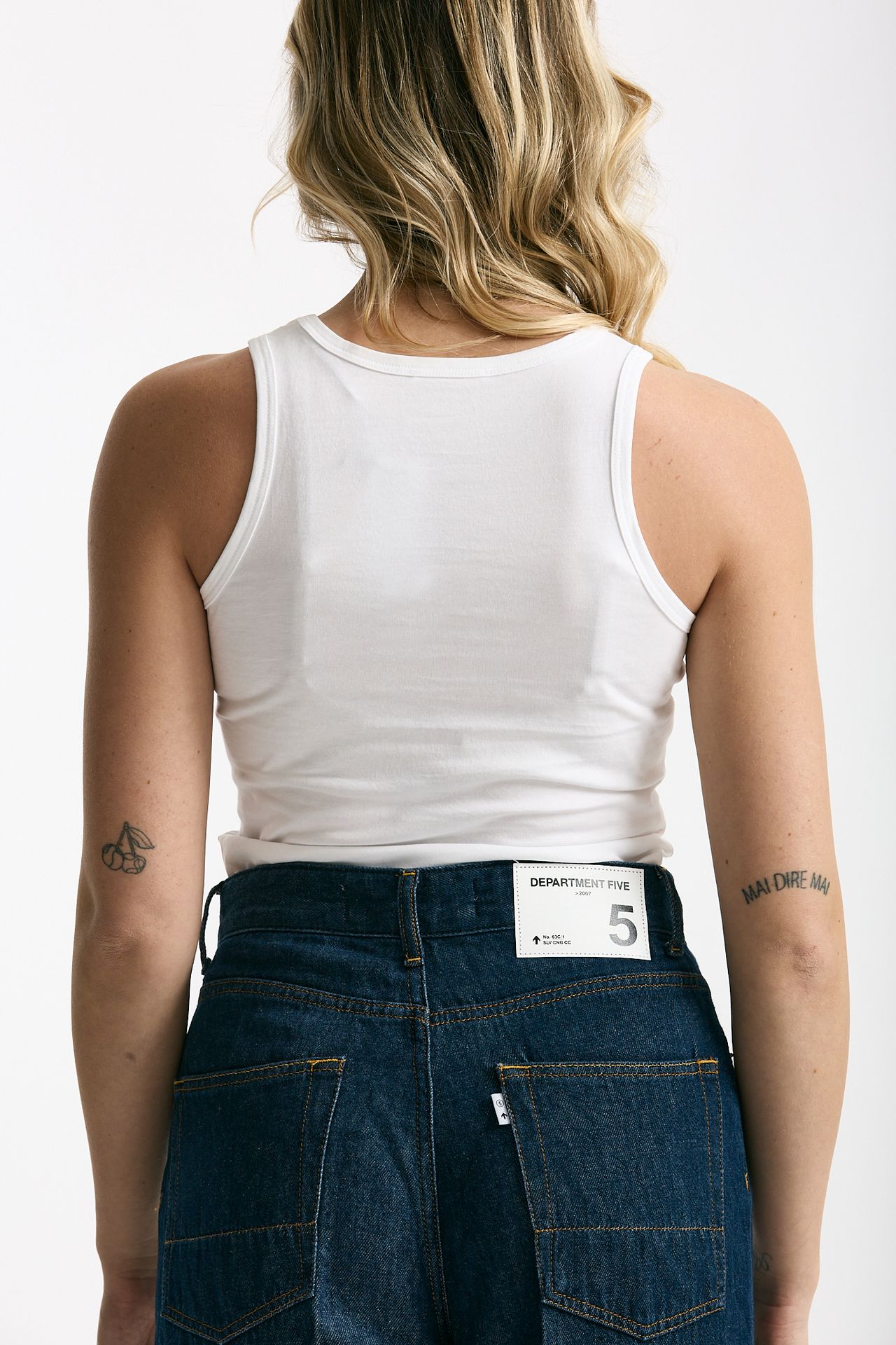 Top in cotone COLETTE bianco donna Anonym apparel - 5