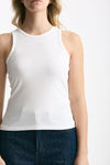 Top in cotone COLETTE bianco donna Anonym apparel - 1
