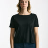 T-shirt scatolina AUDREY nero donna Anonym apparel - 6