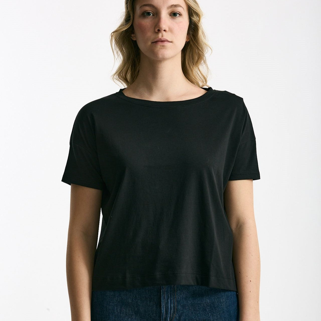 T-shirt scatolina AUDREY nero donna Anonym apparel - 6