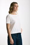 T-shirt scatolina AUDREY bianco donna Anonym apparel - 4