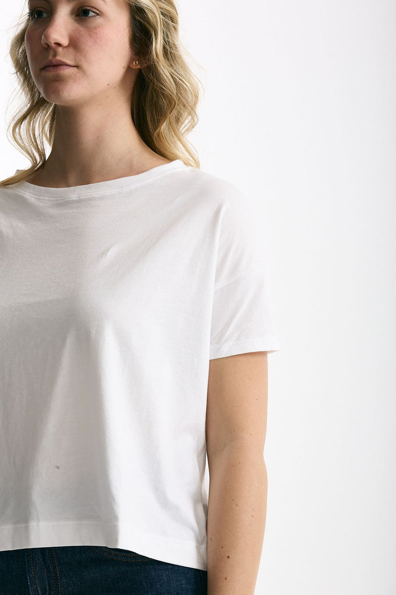 T-shirt scatolina AUDREY bianco donna Anonym apparel - 5