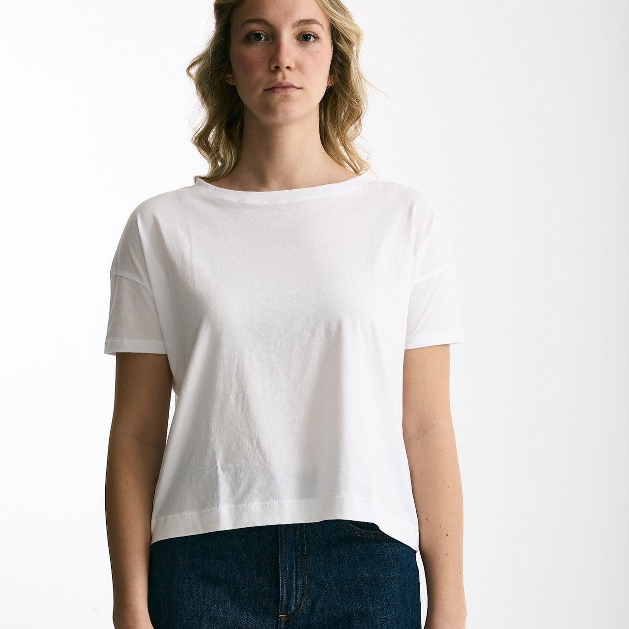 T-shirt scatolina AUDREY bianco donna Anonym apparel - 6