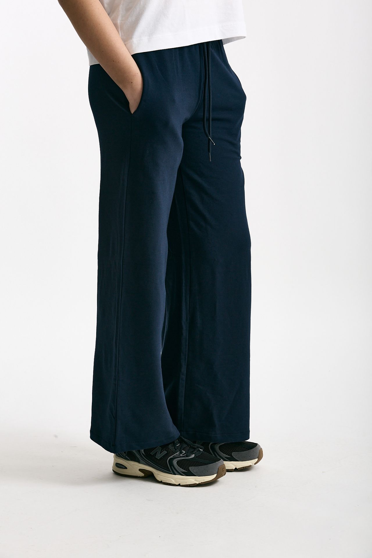 Pantalone tuta leggero blu donna Anonym apparel - 4
