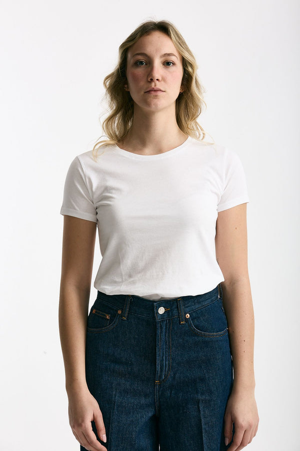T-shirt girocollo MARIBEL bianco donna Anonym apparel