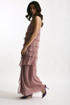 Abito lungo MARYLIN rosa donna Antonelli firenze - 1