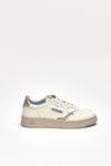 Sneakers MEDALIST LOW AULW-NE15 in pelle platino e sponge donna Autry - 1
