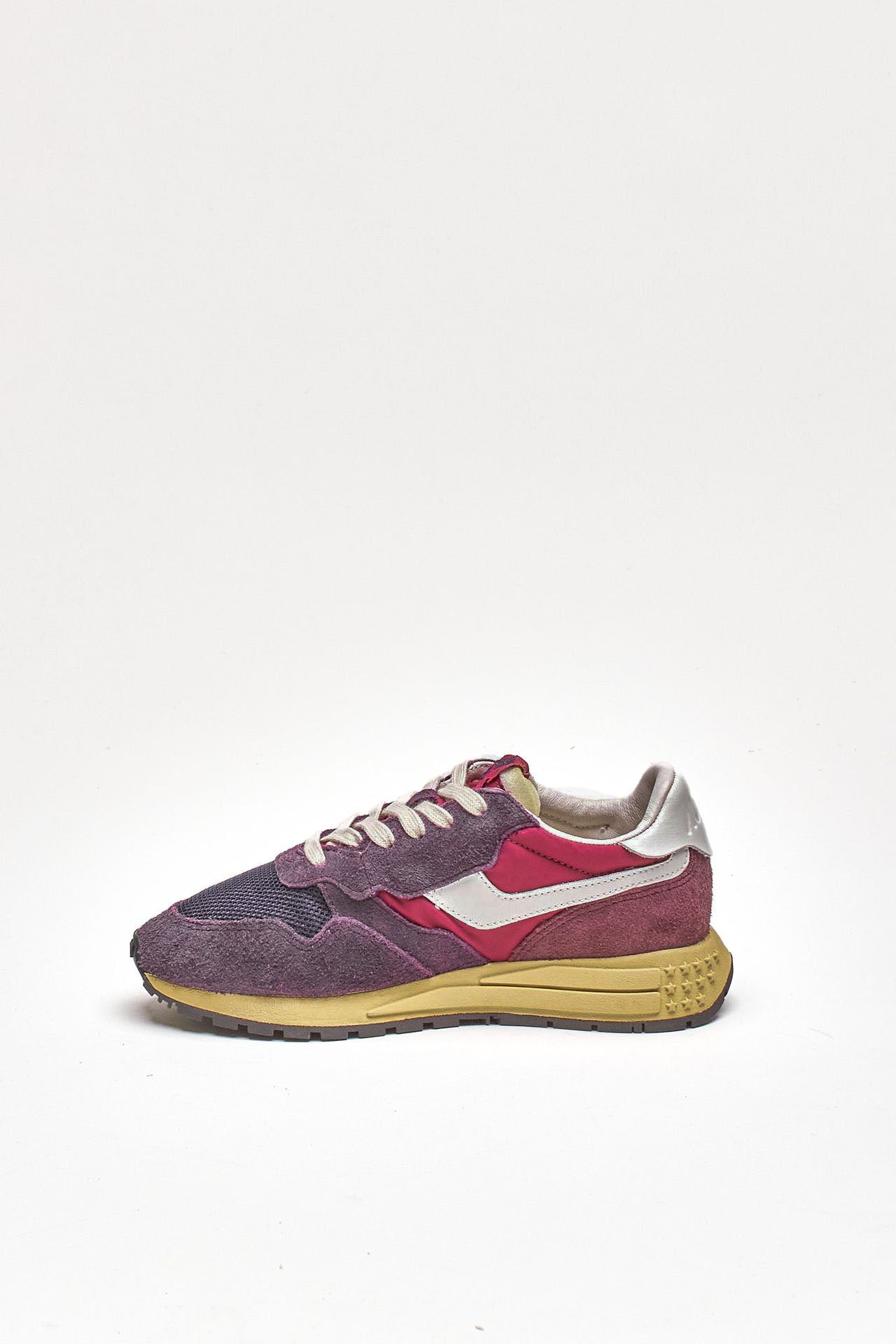 Sneakers REELWIND LOW WWLW-3T01 in nylon e suede donna Autry - 4