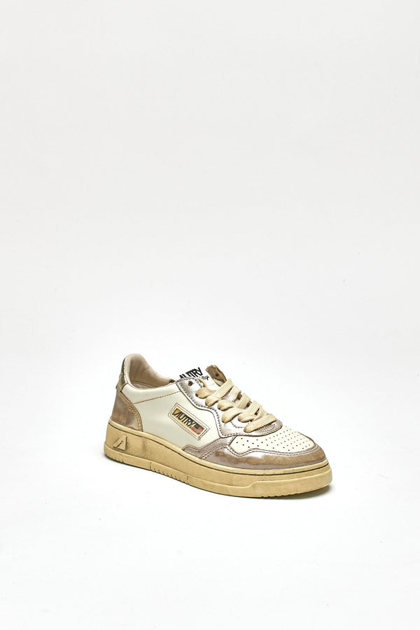 Sneakers SUPERVINTAGE LOW – AVLW-MT10 in pelle e nylon donna Autry