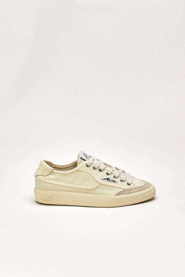 Sneakers SNEAKERS WINDSCAPE LOW in canvas crema donna Autry