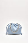 Pochette morbida CYNTHIA in pelle sauvage blu cielo donna Avenue 67 - 1