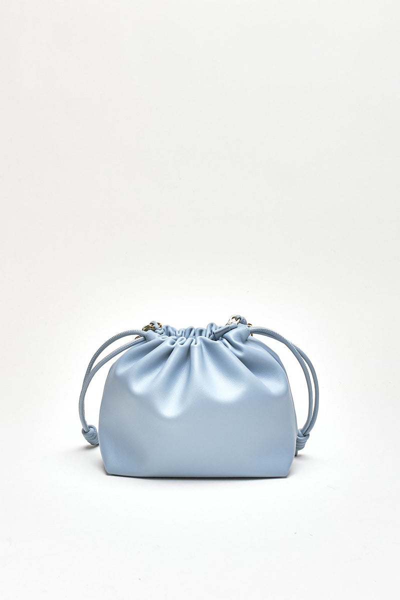 Pochette morbida CYNTHIA in pelle sauvage blu cielo donna Avenue 67 - 3
