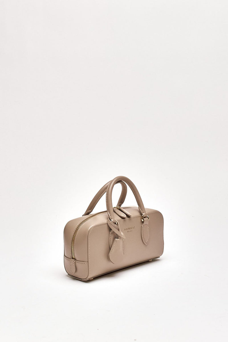 Mini-bauletto rigido ALIMA in pelle tortora donna Avenue 67 - 2