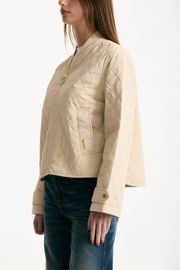 Giubbino trapuntato WHILLAN beige donna Barbour