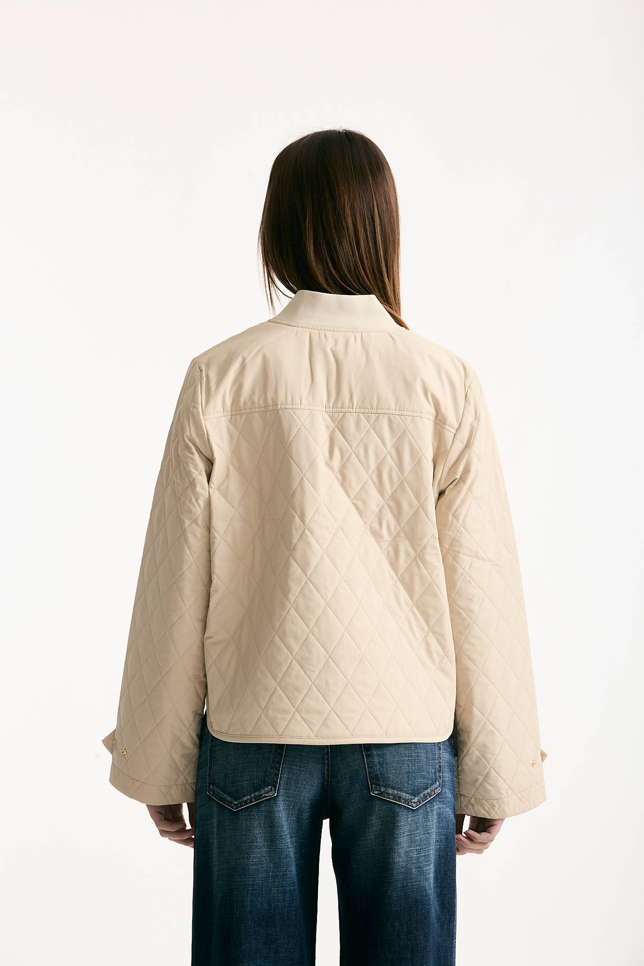 Giubbino trapuntato WHILLAN beige donna Barbour - 3