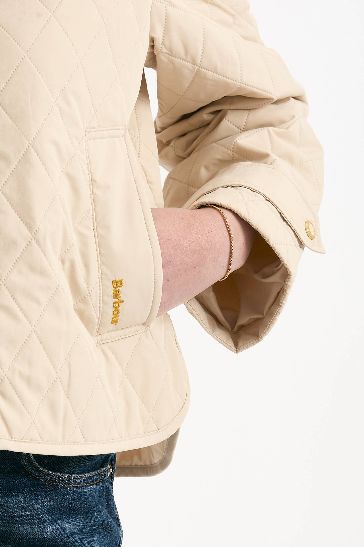 Giubbino trapuntato WHILLAN beige donna Barbour - 5