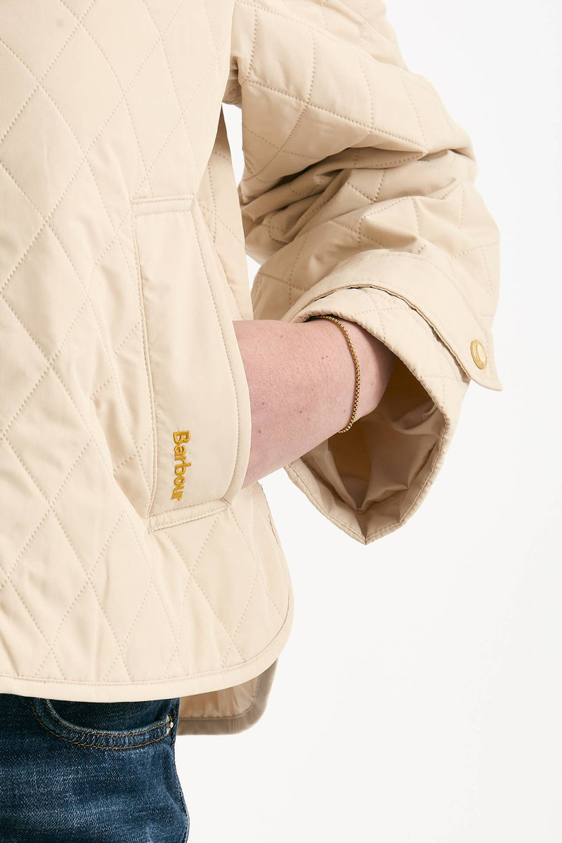 Giubbino trapuntato WHILLAN beige donna Barbour - 5