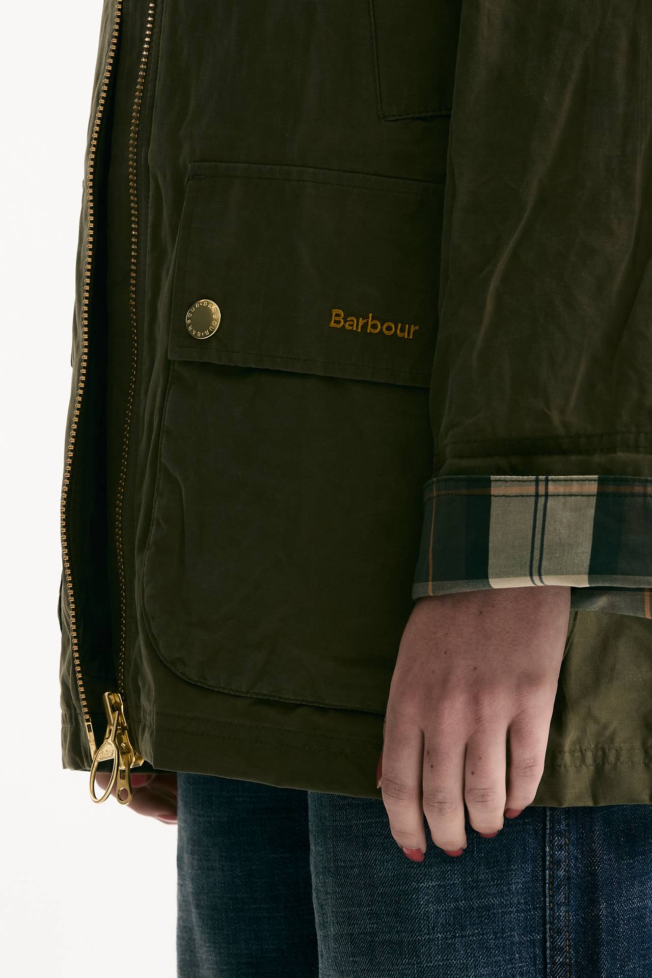 Giacca cerata BEDALE verde donna Barbour - 4