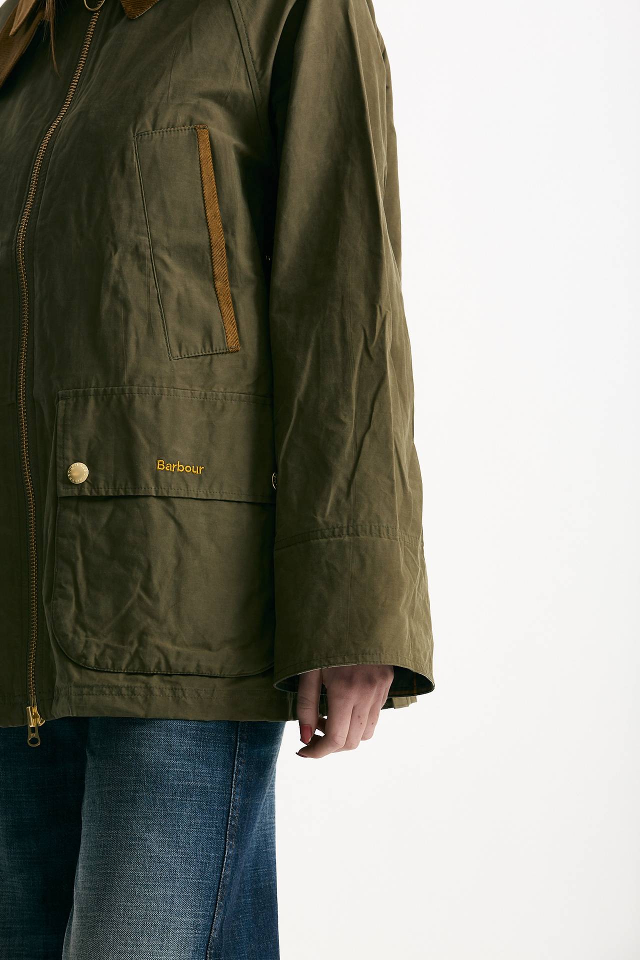 Giacca cerata BEDALE verde donna Barbour - 8