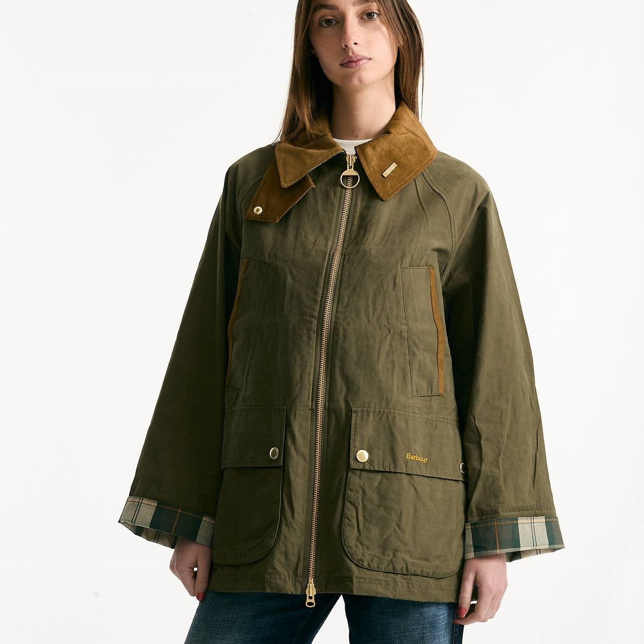 Giacca cerata BEDALE verde donna Barbour - 10