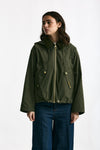 Giubbino WEAVER in nylon verde donna Barbour - 4