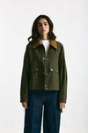 Giubbino antipioggia MEDLAN verde donna Barbour - 4