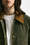 Giubbino antipioggia MEDLAN verde donna Barbour - 5