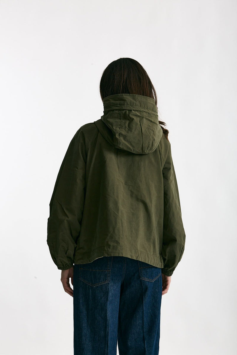Giubbino antipioggia HAWKRIDGE verde donna Barbour - 3