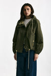 Giubbino antipioggia HAWKRIDGE verde donna Barbour - 5