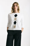 Maglia in cotone Fondo bianco donna Clouds - 1