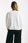 Maglia in cotone Fondo bianco donna Clouds - 3