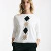 Maglia in cotone Fondo bianco donna Clouds - 6