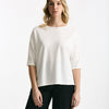 T-shirt over bianco donna Clouds - 6