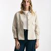 Giacca camicia sabbia donna Clouds - 7