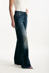 Jeans palazzo PRETENDER lavaggio scuro donna Department five - 4